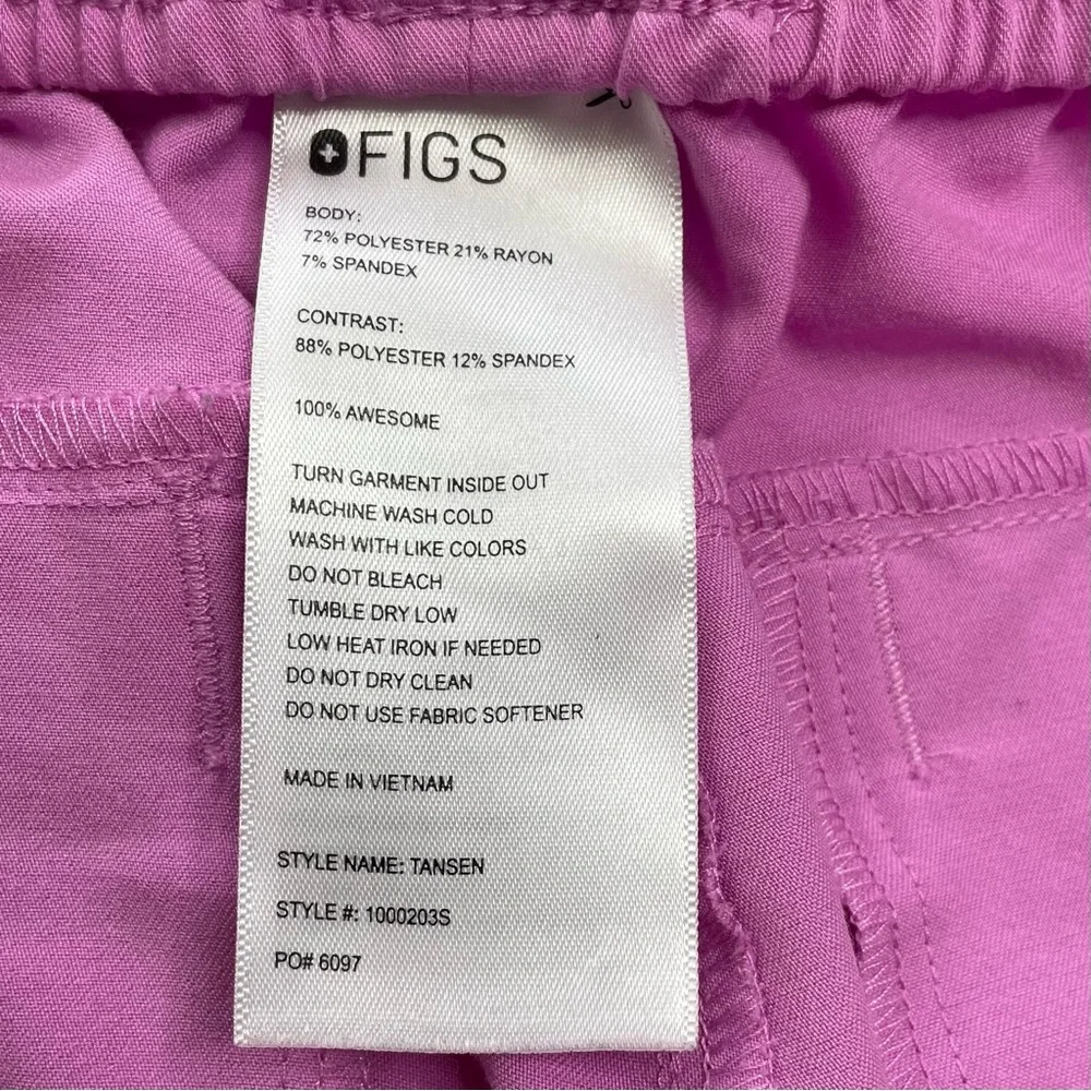 Figs Lavender Technical Coll Scrubs Pants- Size Small ~ Healthcare~Medical Staff